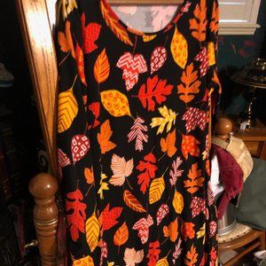 Autumn Leaves Sleep Dress